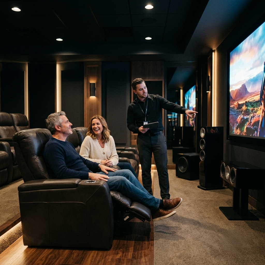 home theater design near me